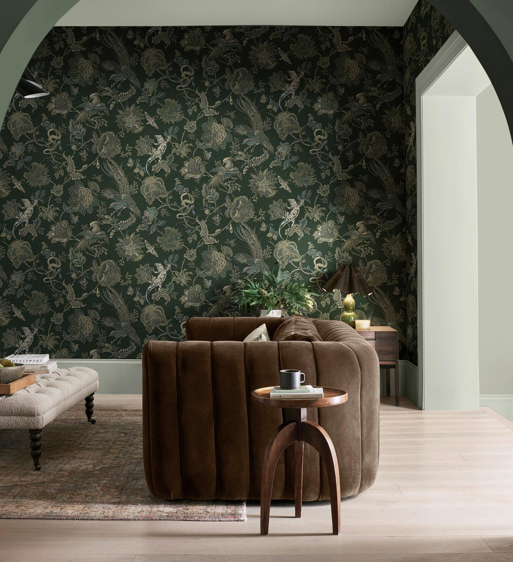 Eternal Weave Emerald Wallpaper (Set of 2)
