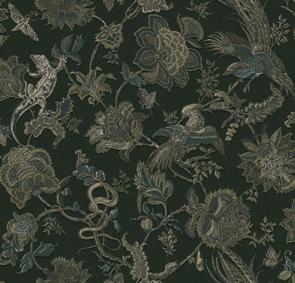Eternal Weave Emerald Wallpaper (Set of 2)