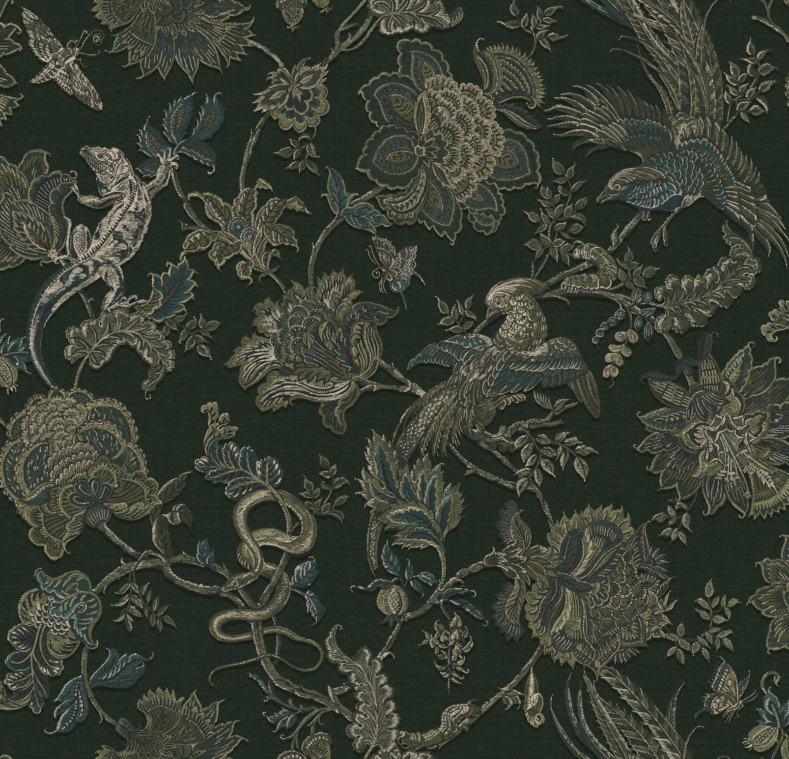 Eternal Weave Emerald Wallpaper (Set of 2)