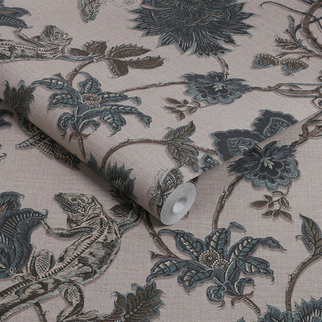 Eternal Weave Denim  Wallpaper (Set of 2)