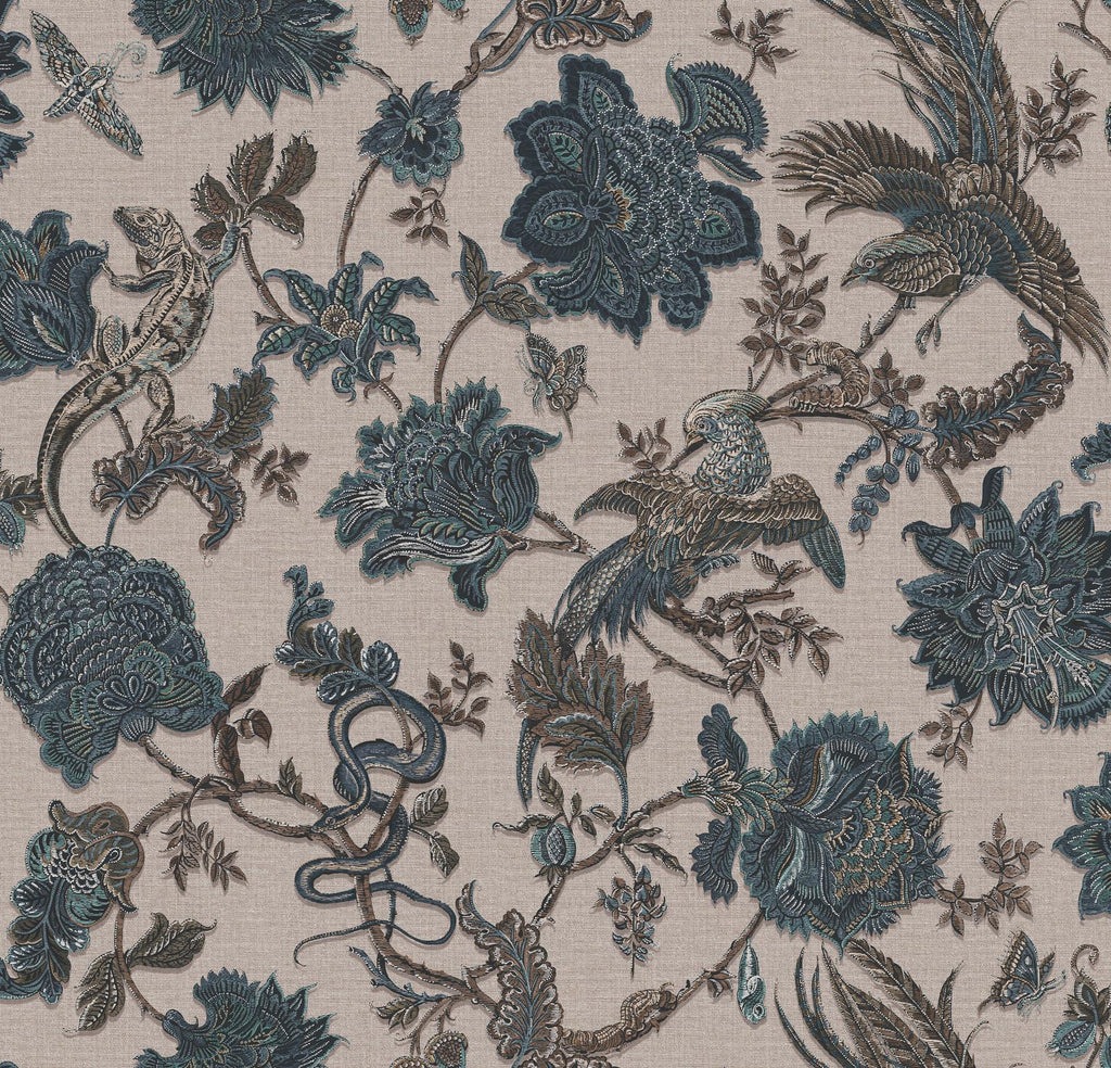 Eternal Weave Denim  Wallpaper (Set of 2)