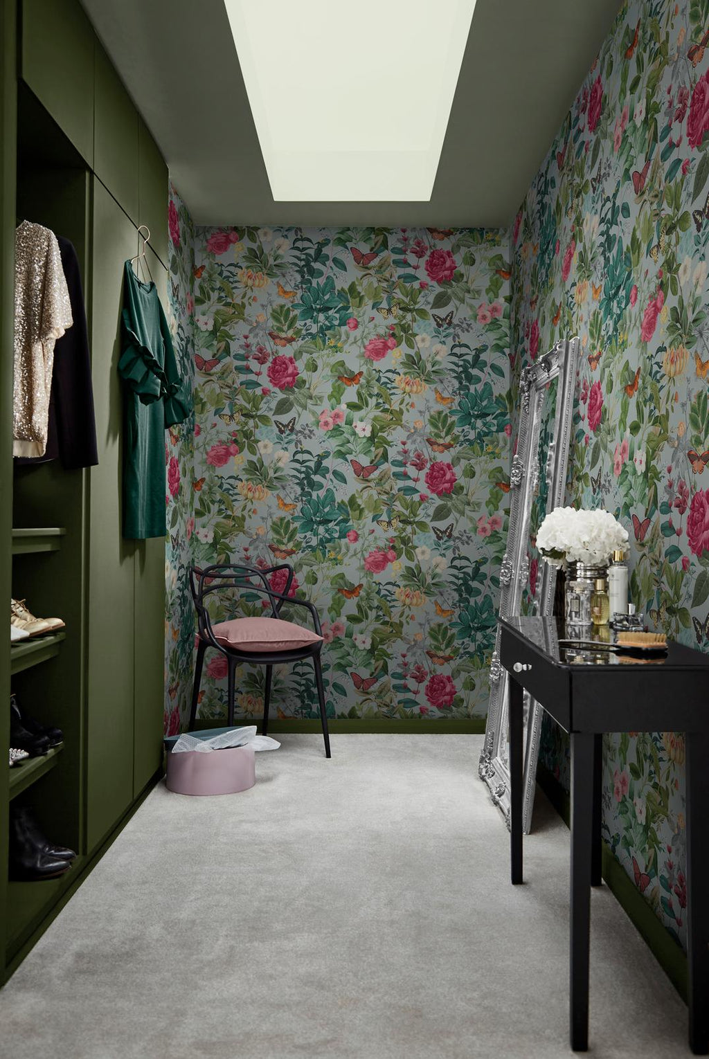 Bodnant Garden Duck Egg Wallpaper (Set of 2)