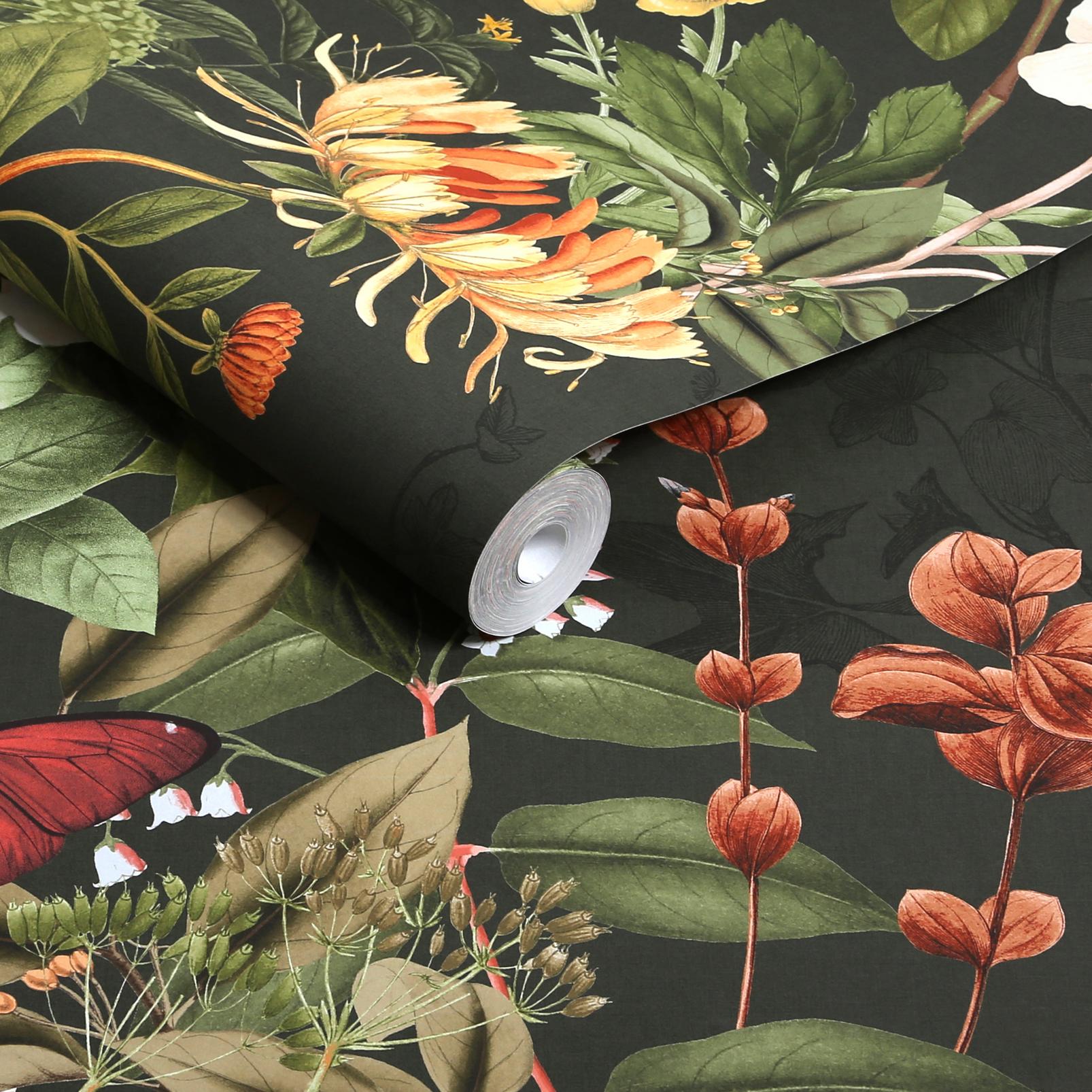 Bodnant Garden Forest Wallpaper (Set of 2)