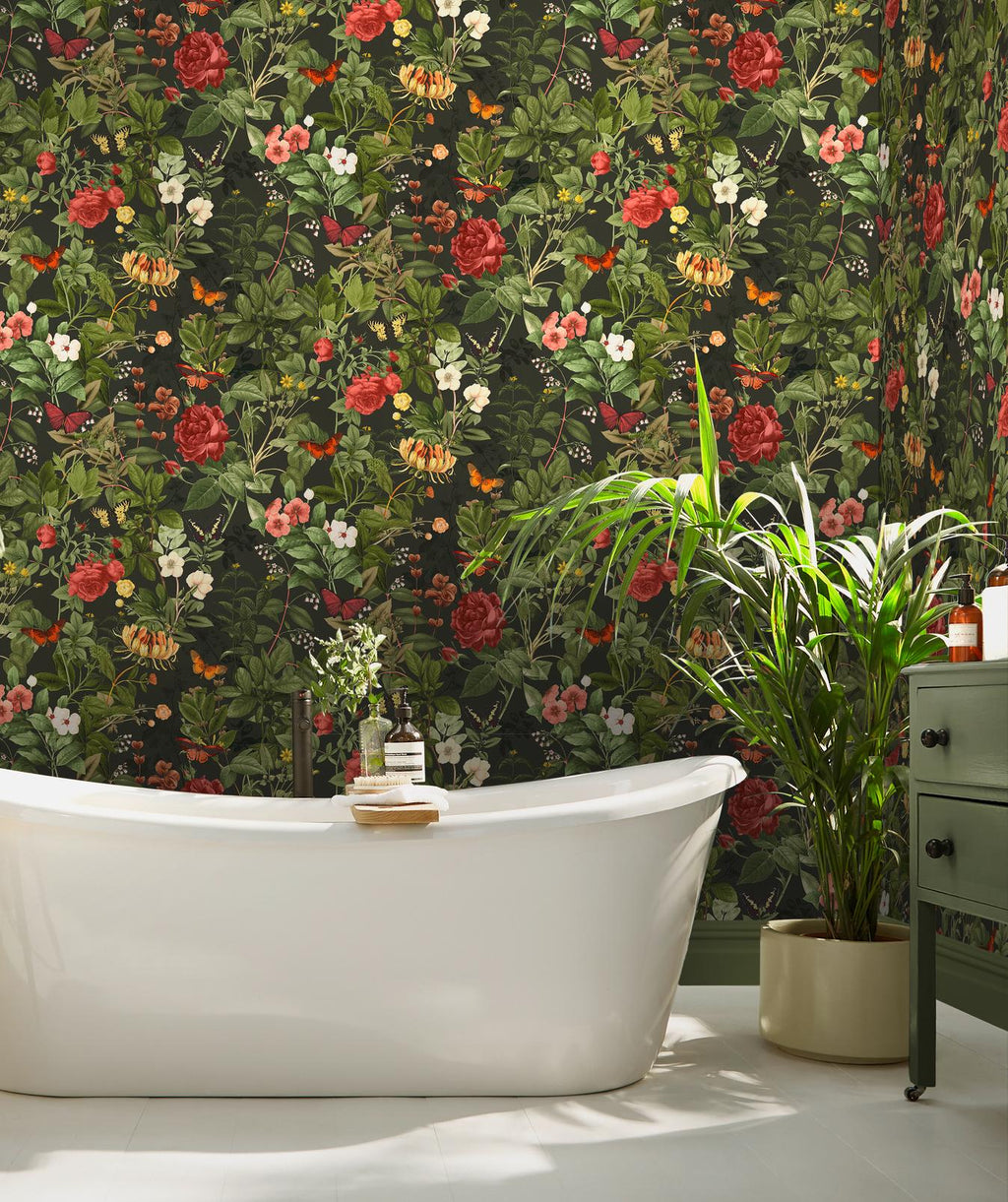 Bodnant Garden Forest Wallpaper (Set of 2)