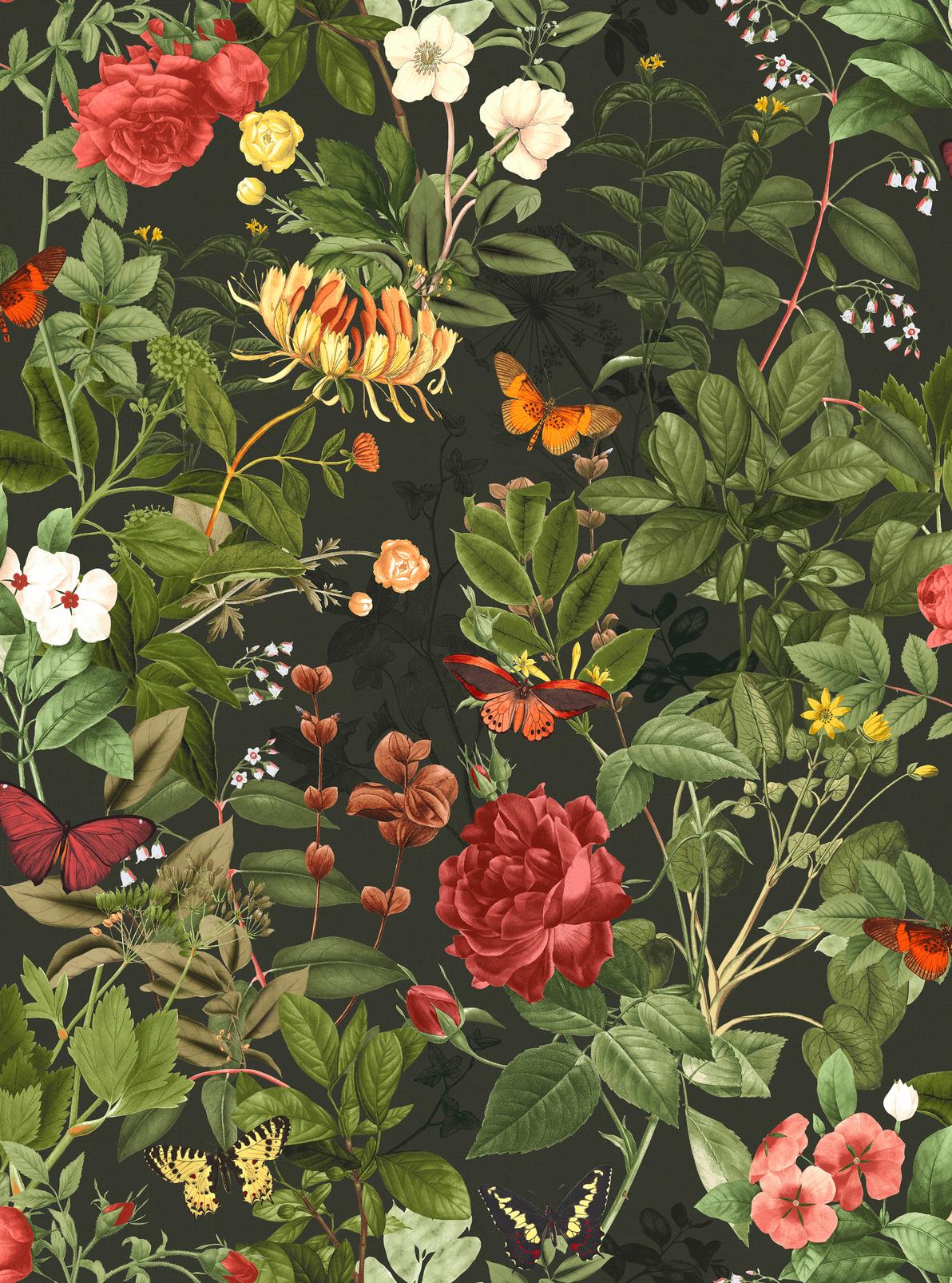 Bodnant Garden Forest Wallpaper (Set of 2)