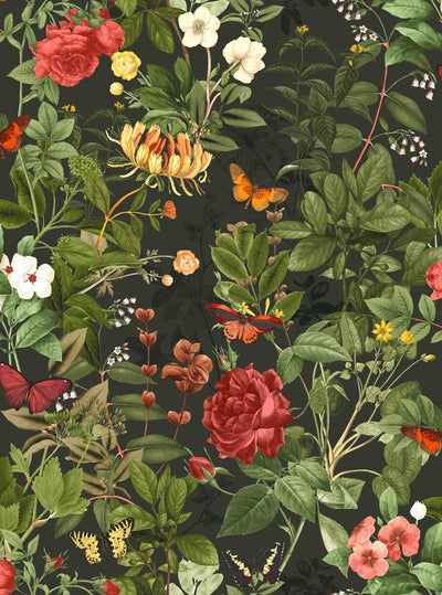 Bodnant Garden Forest Wallpaper (Set of 2)