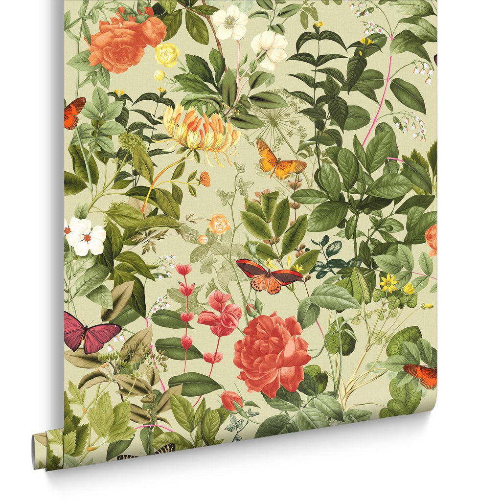 Bodnant Garden Willow Wallpaper (Set of 2)