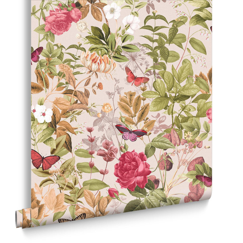 Bodnant Garden Whispering Rose Wallpaper (Set of 2)