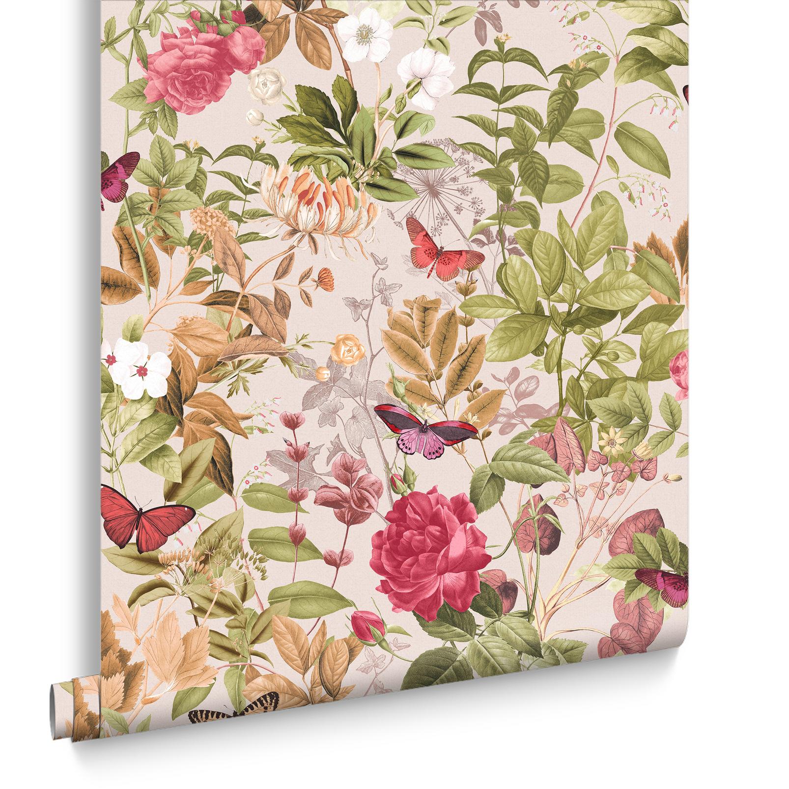 Bodnant Garden Whispering Rose Wallpaper (Set of 2)