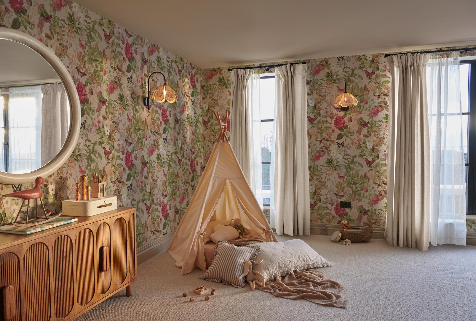 Bodnant Garden Whispering Rose Wallpaper (Set of 2)