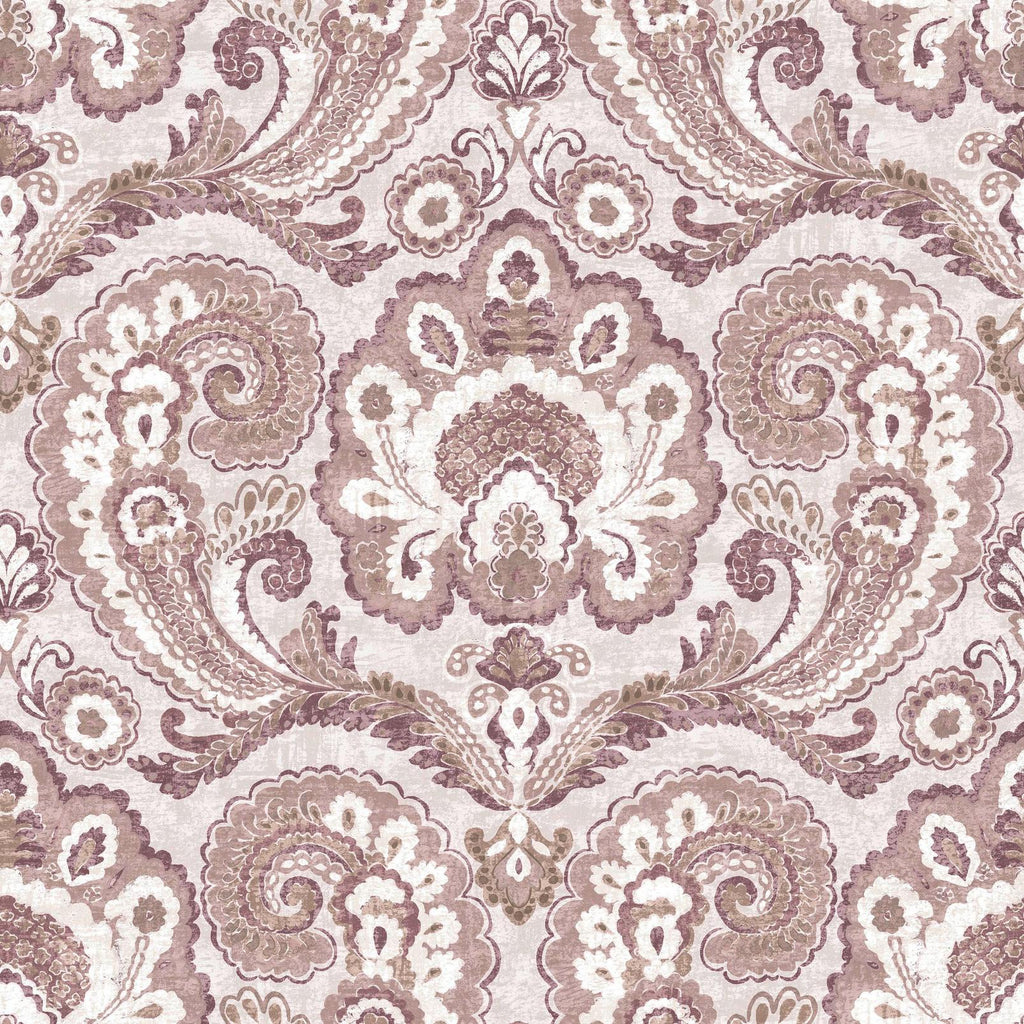 Paisley Tapestry Linen Wallpaper