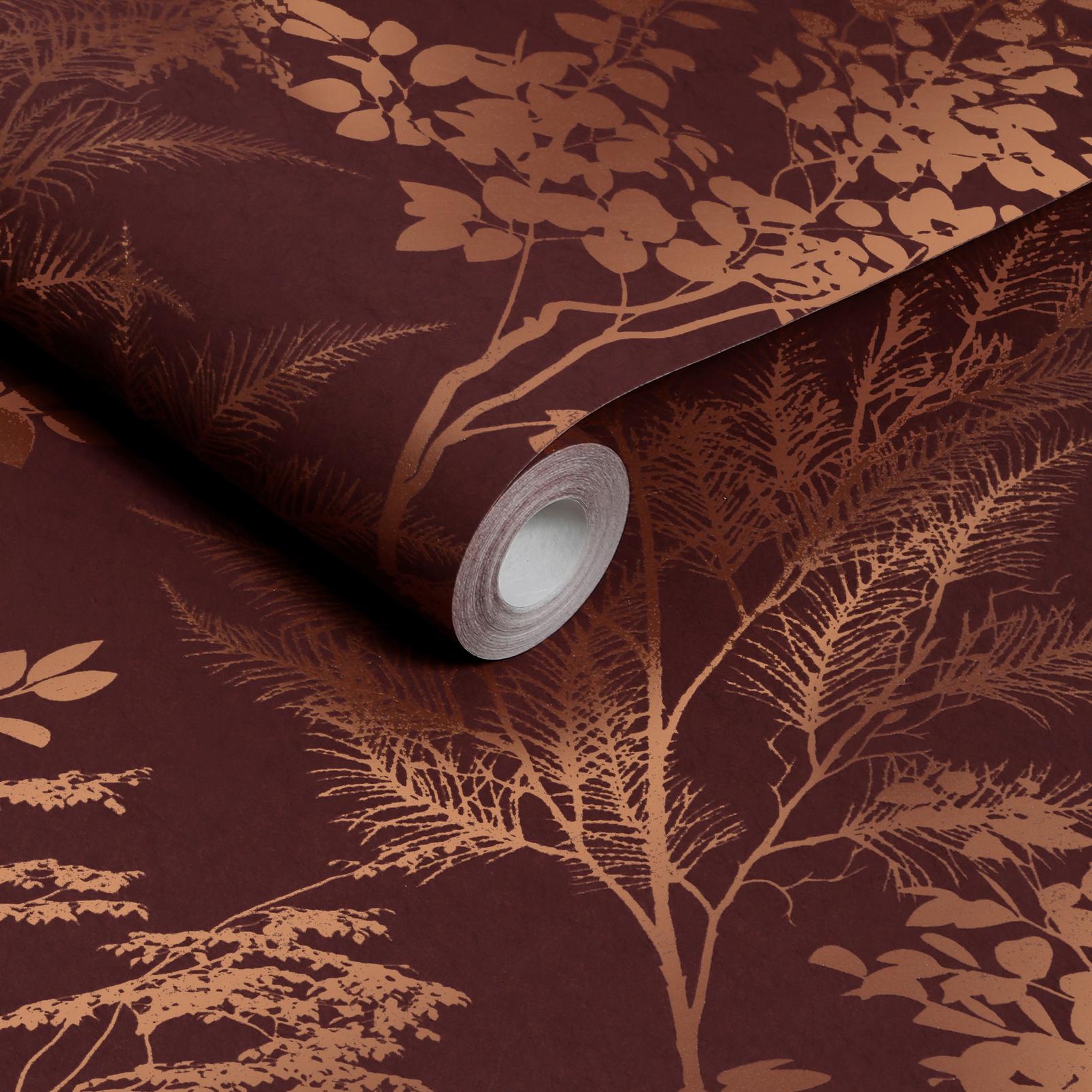 Mystic Divine Damson Wallpaper