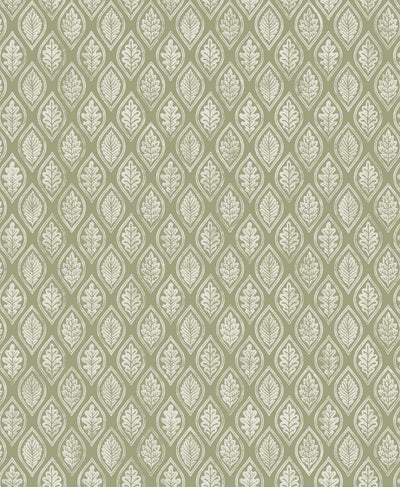 Edo Dark Sage Wallpaper