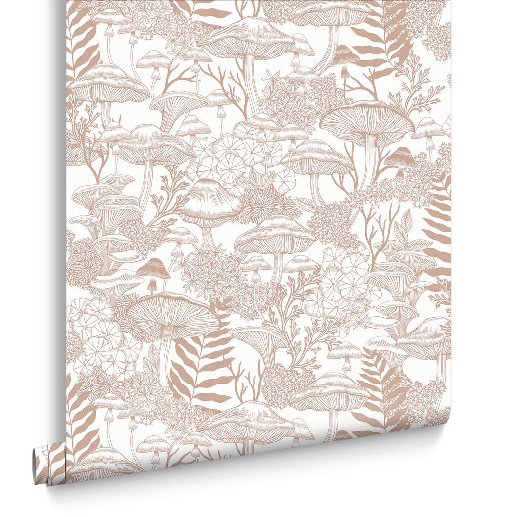 Fungi Folklore Whispering Rose Wallpaper