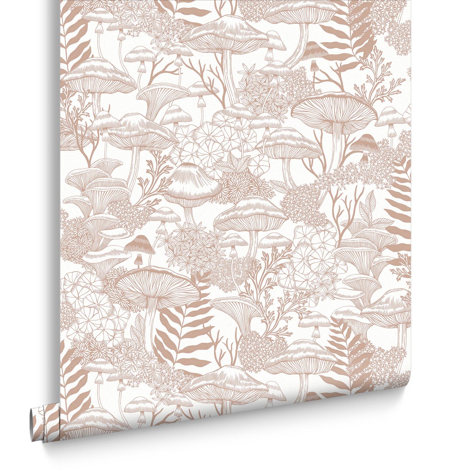 Fungi Folklore Whispering Rose Wallpaper