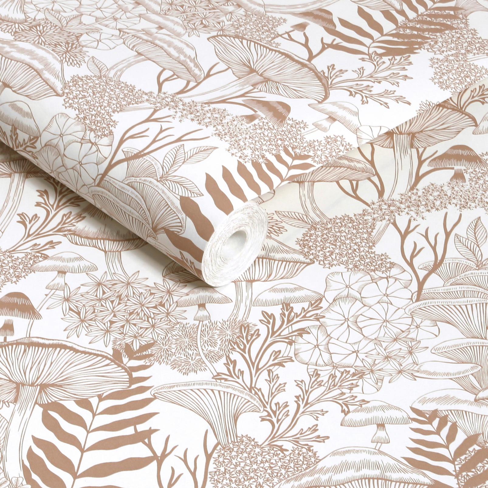 Fungi Folklore Whispering Rose Wallpaper