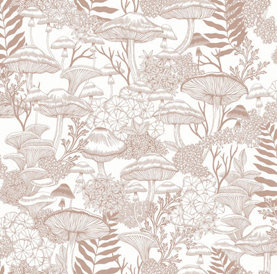 Fungi Folklore Whispering Rose Wallpaper