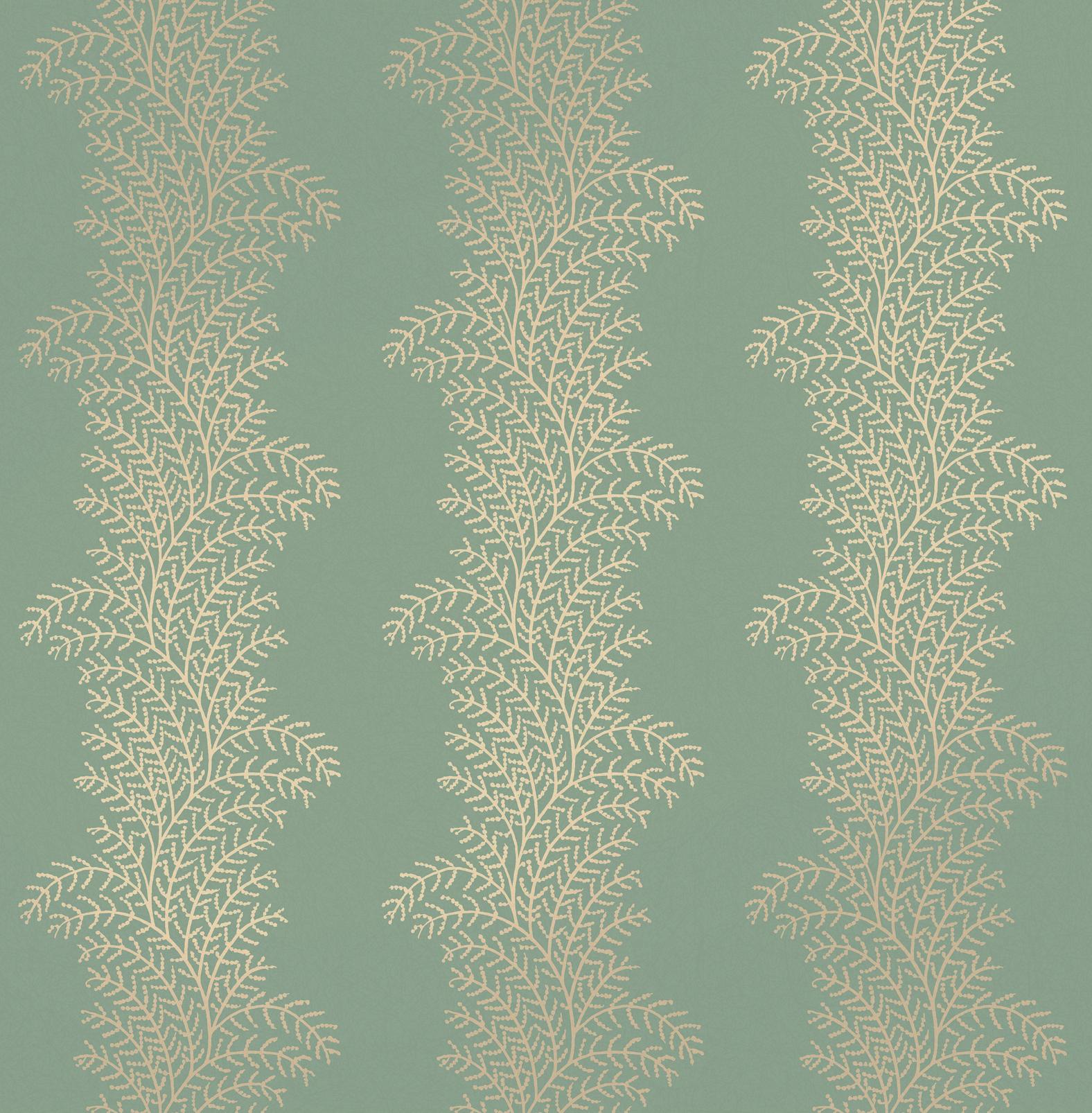 Whispering Fern Mist Wallpaper