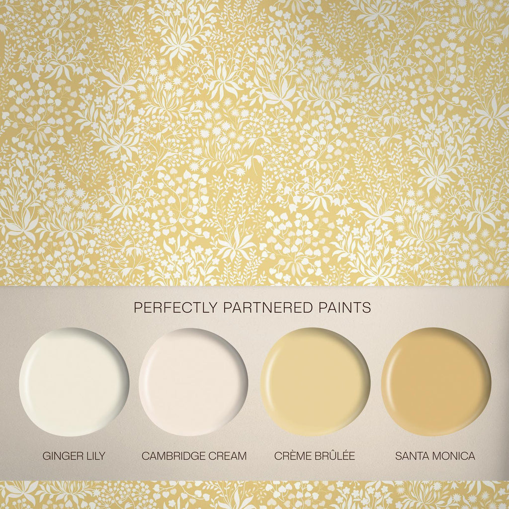 Daisyfield Creme Brulee Wallpaper