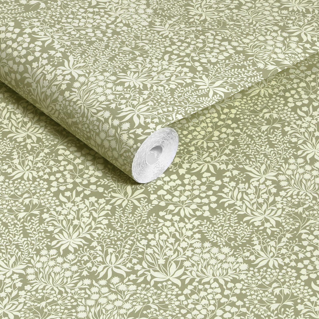 Daisyfield Willow Wallpaper