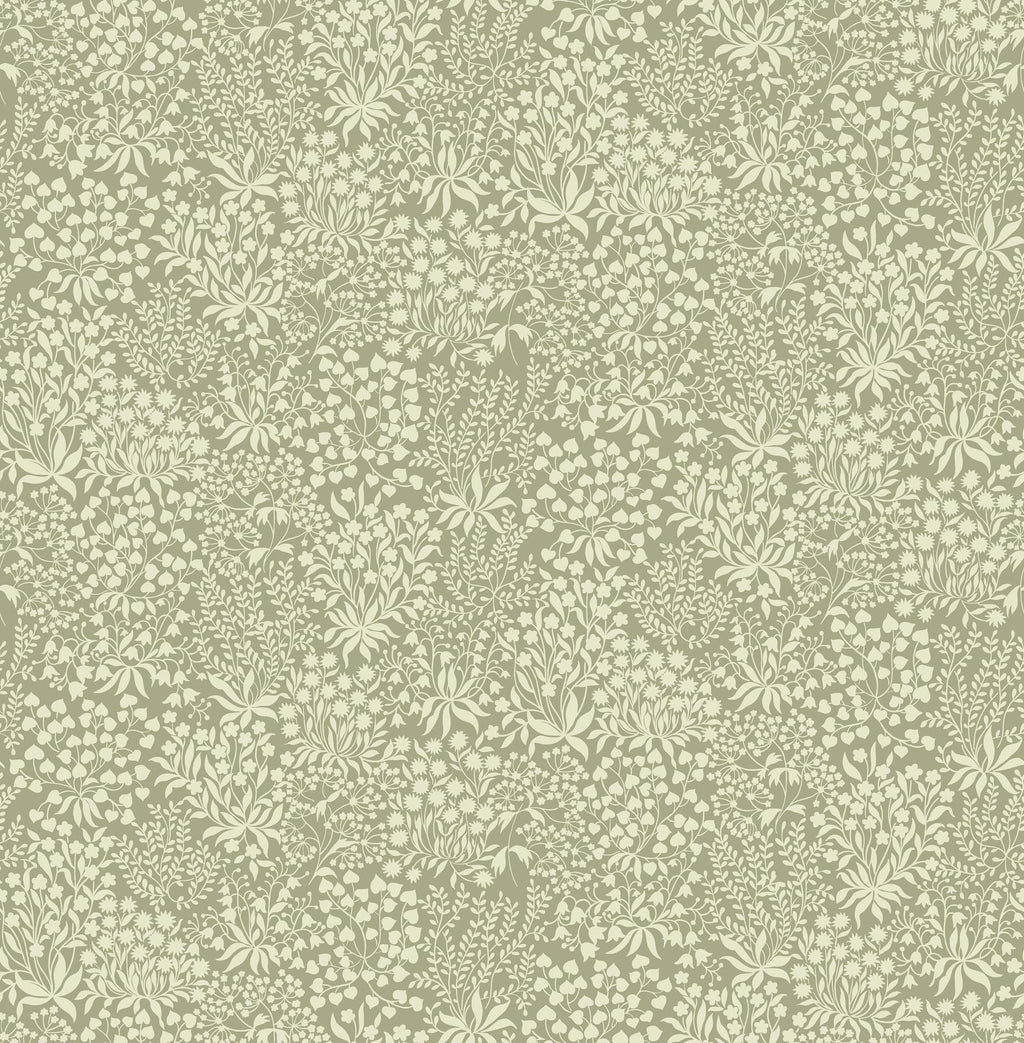 Daisyfield Willow Wallpaper