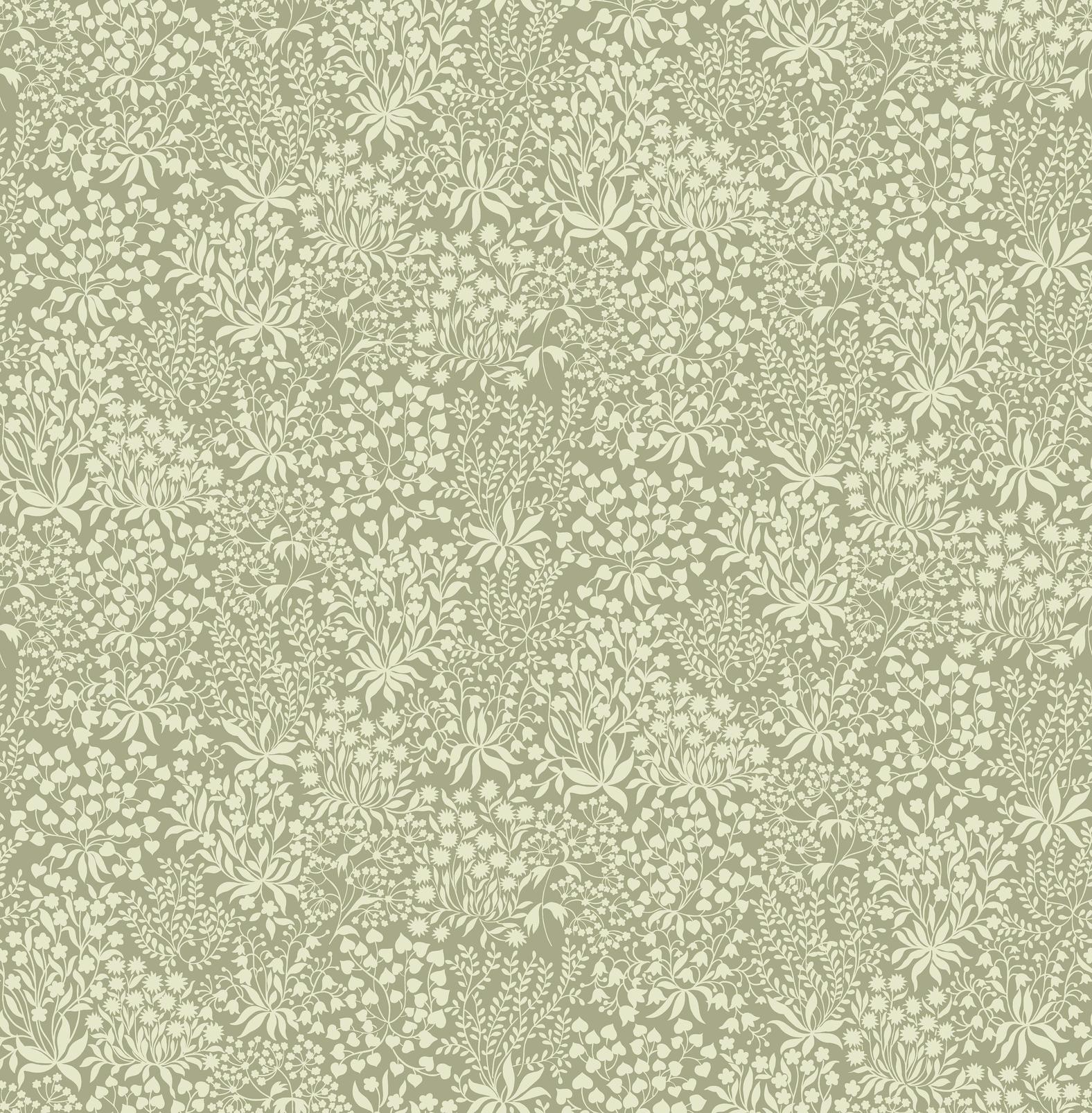 Daisyfield Willow Wallpaper