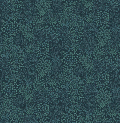 Daisyfield Petrol Wallpaper