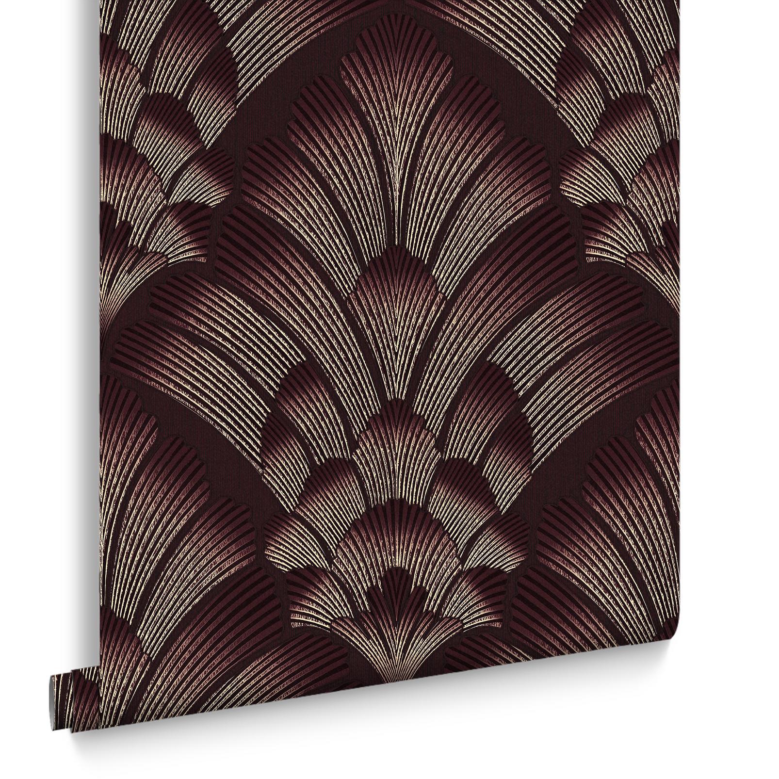Renaissance Divine Damson Wallpaper