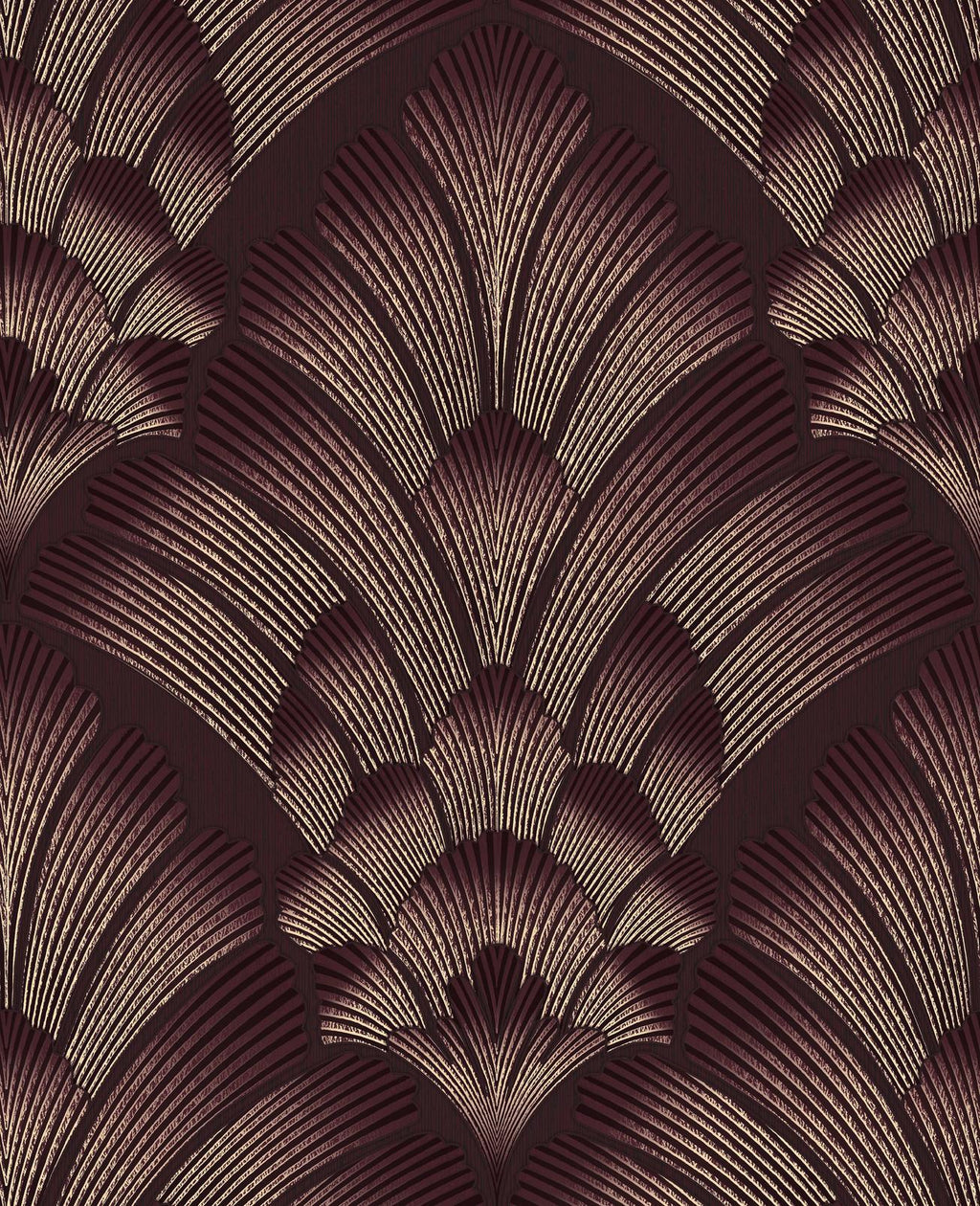 Renaissance Divine Damson Wallpaper