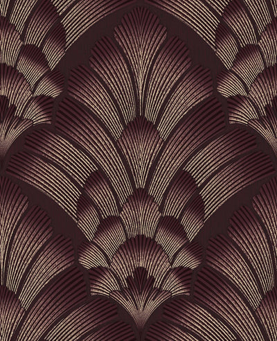 Renaissance Divine Damson Wallpaper