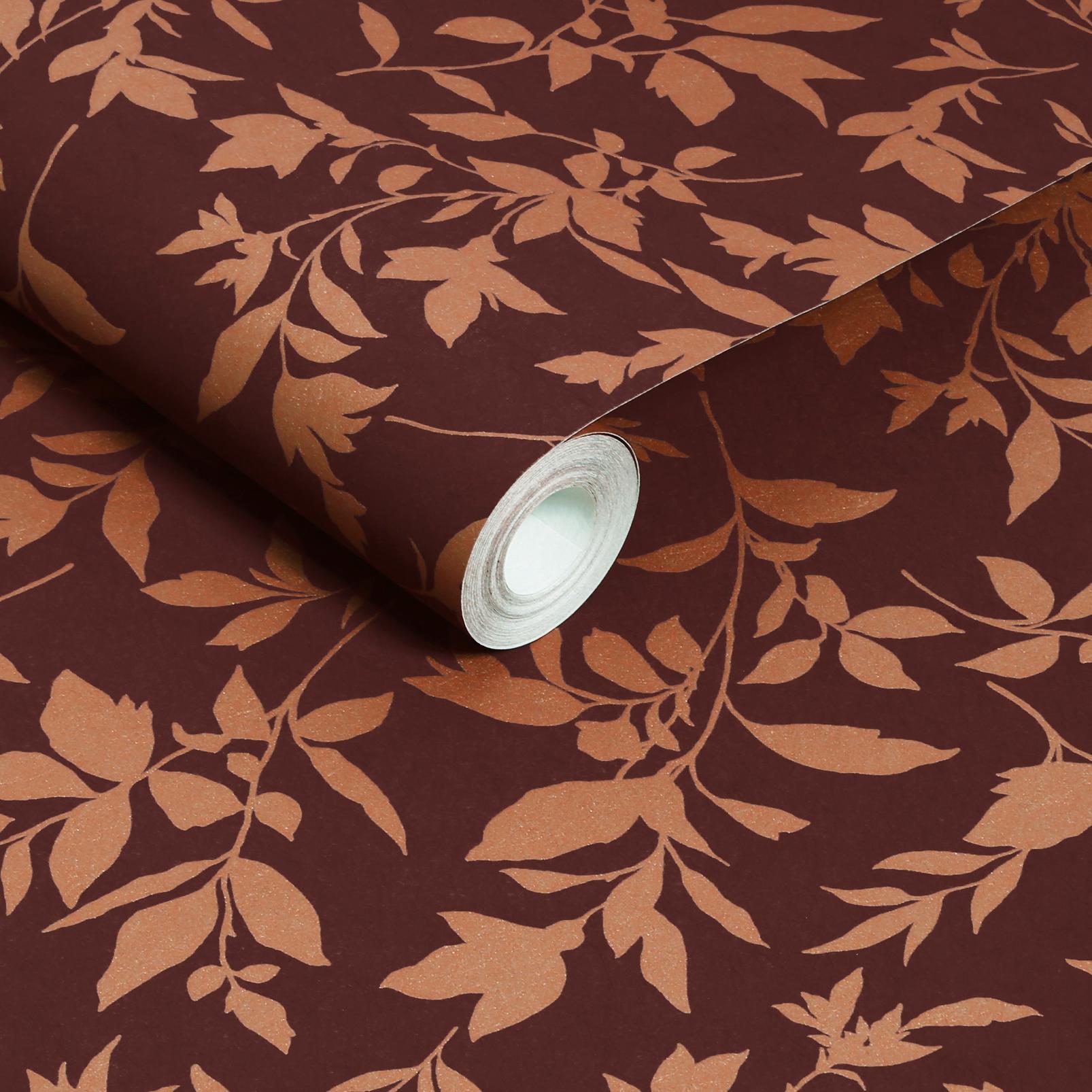 Midsummer Damson Wallpaper