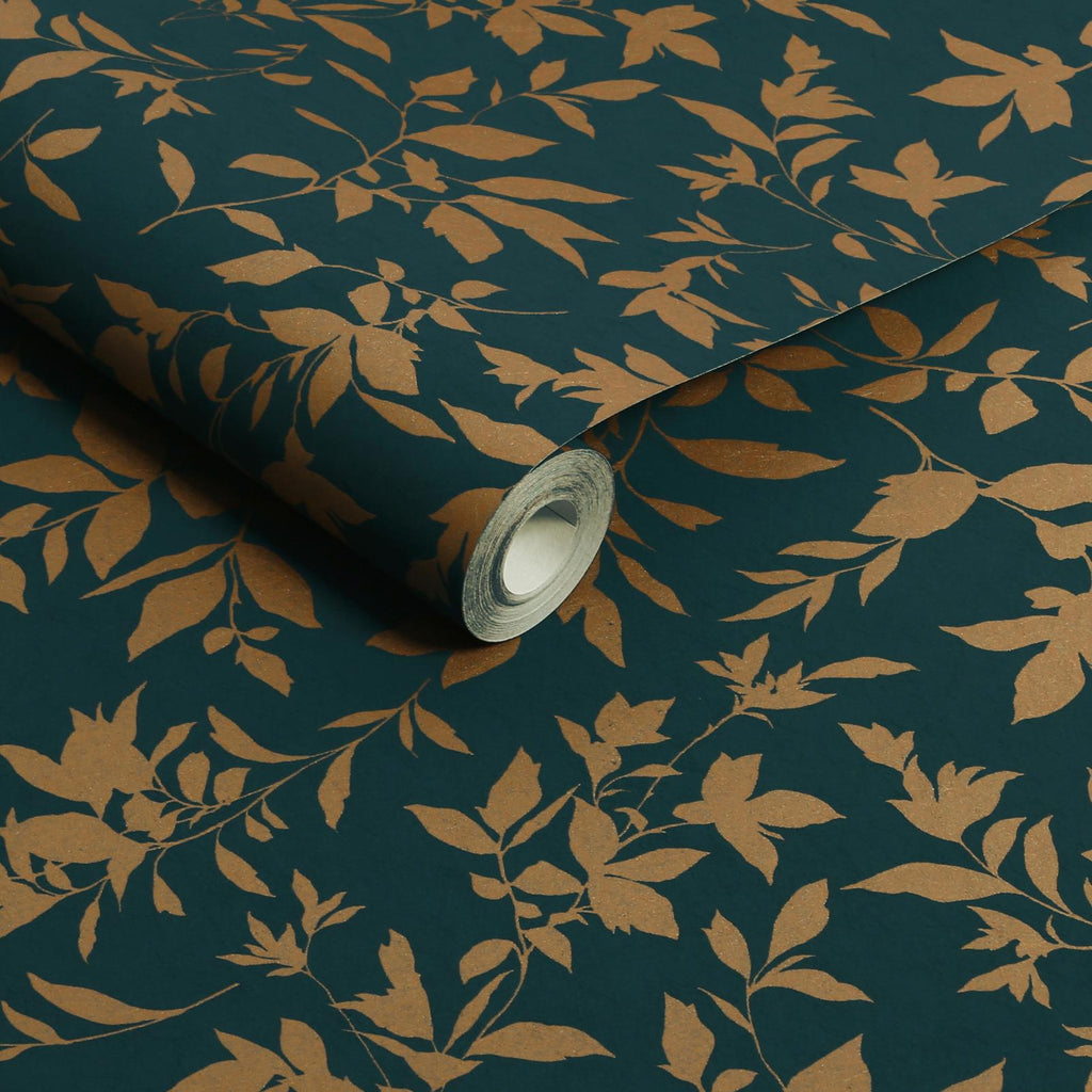 Midsummer Petrol Wallpaper
