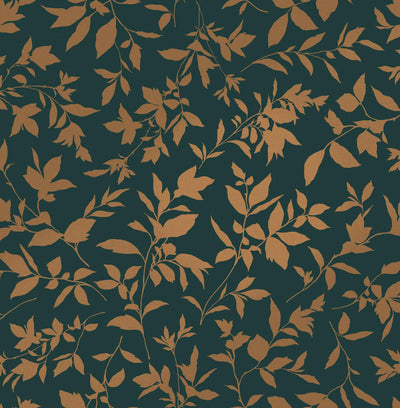 Midsummer Petrol Wallpaper