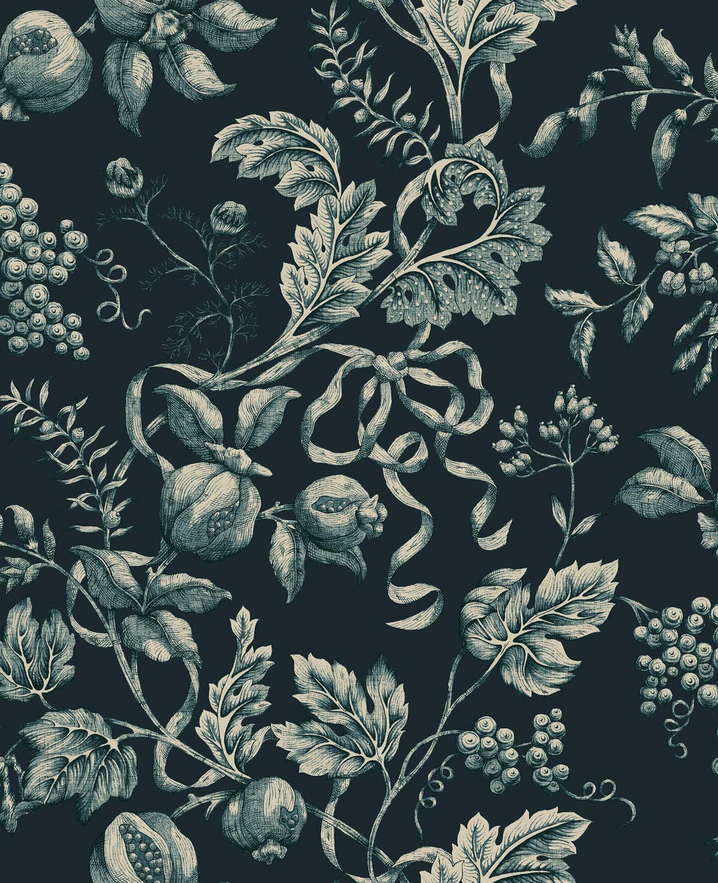 Roman Petrol Wallpaper