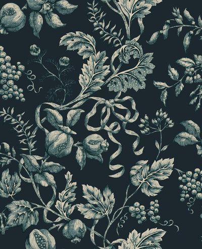 Roman Petrol Wallpaper