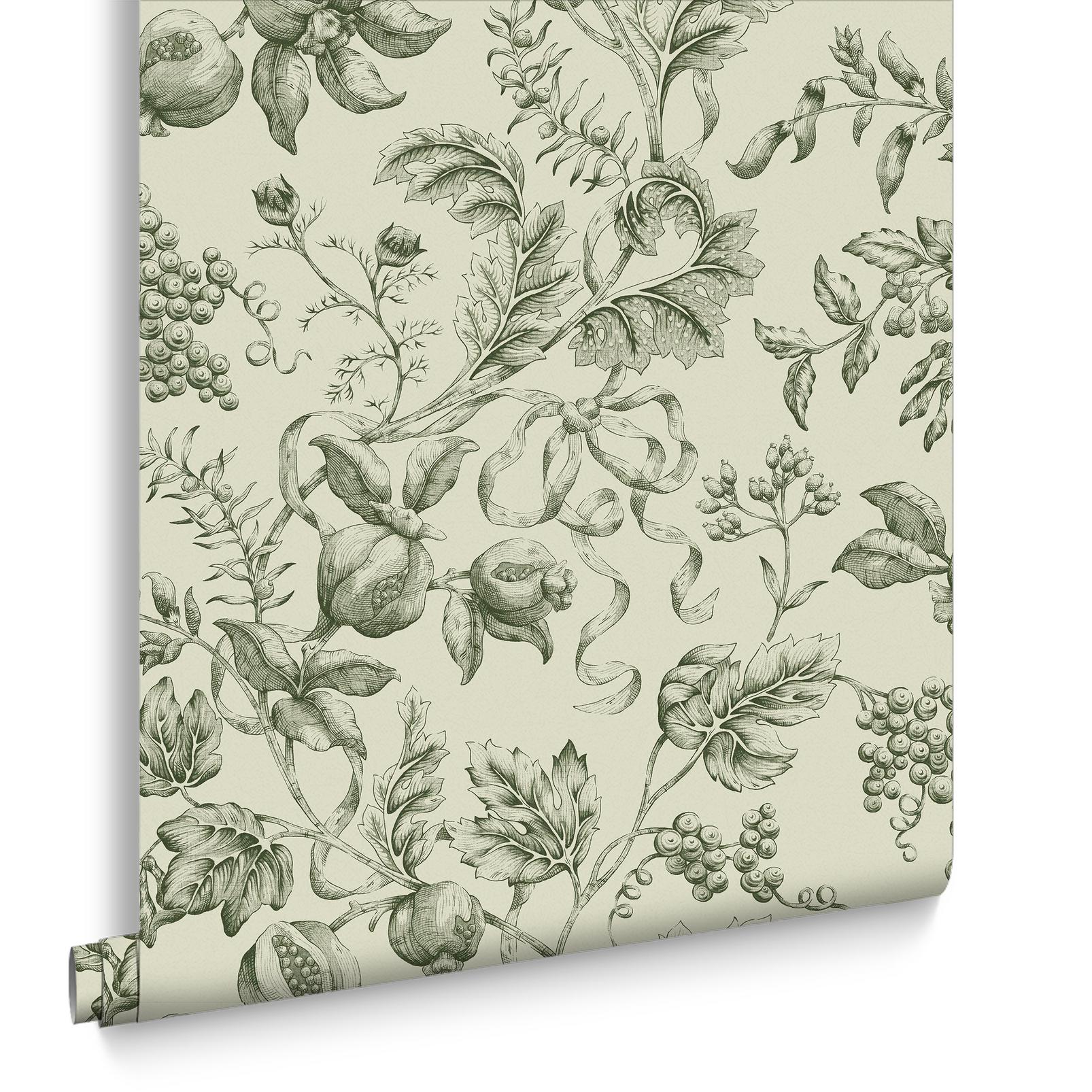 Roman Willow Wallpaper