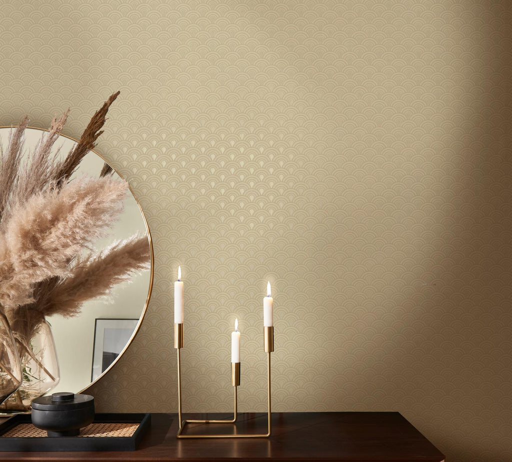 Nouveau Linen Wallpaper