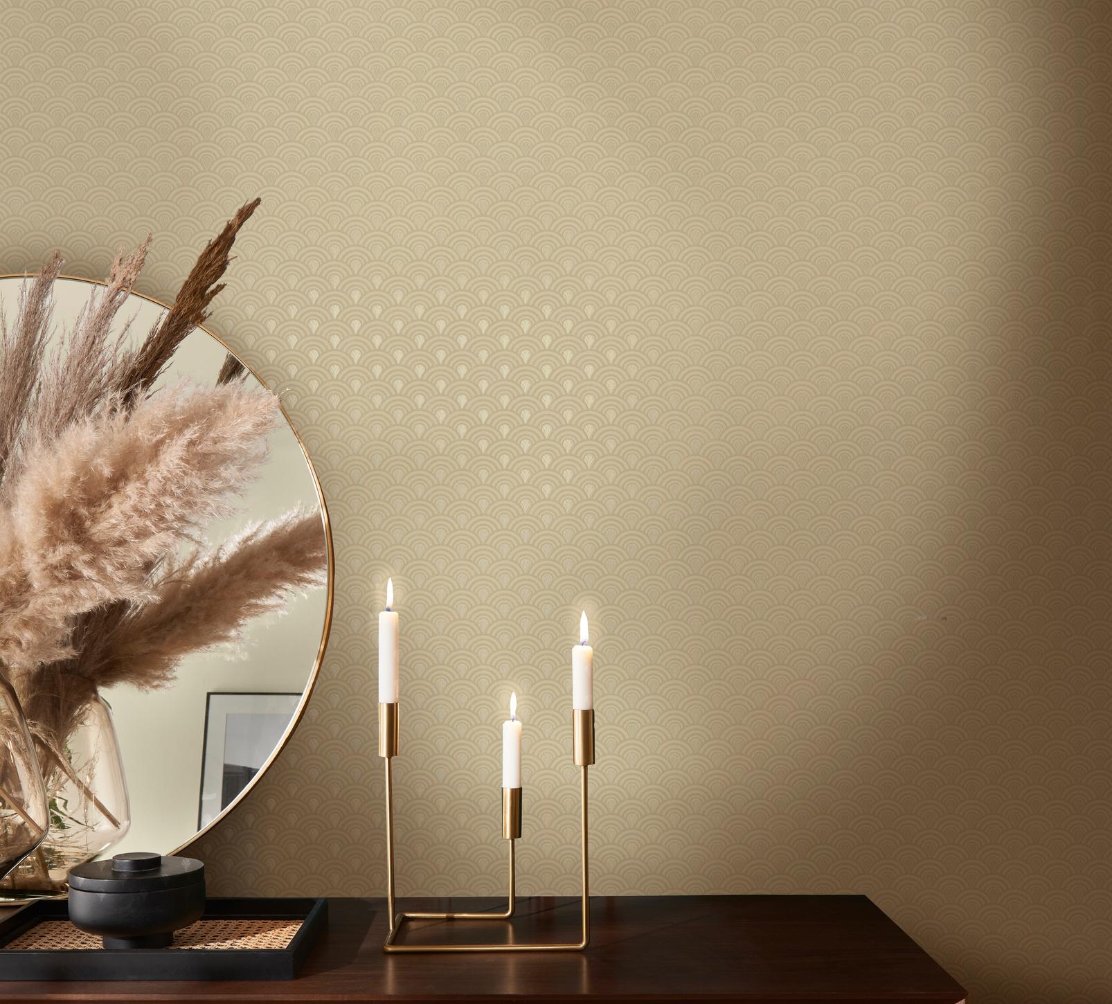 Nouveau Linen Wallpaper