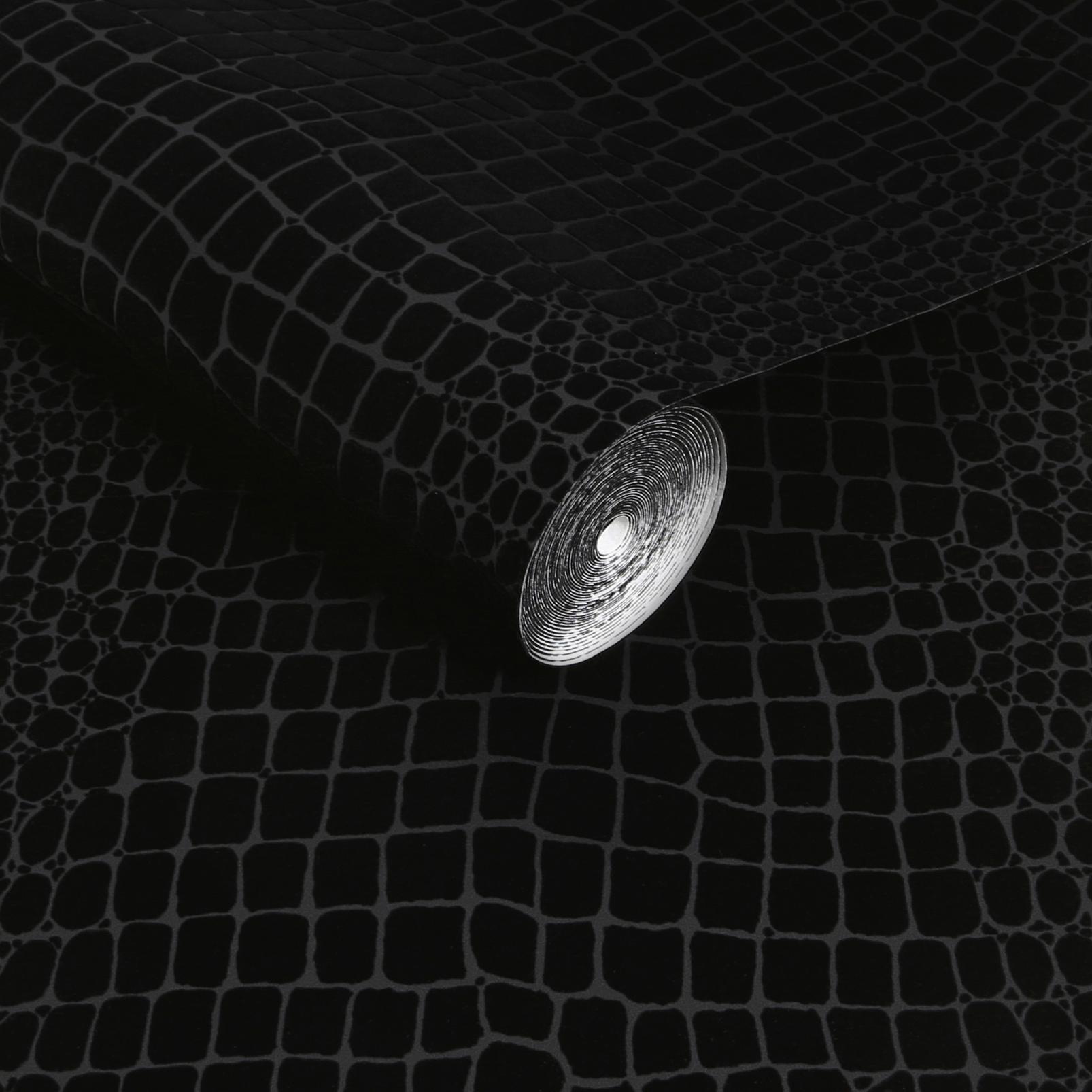 Crocodile Noir Wallpaper