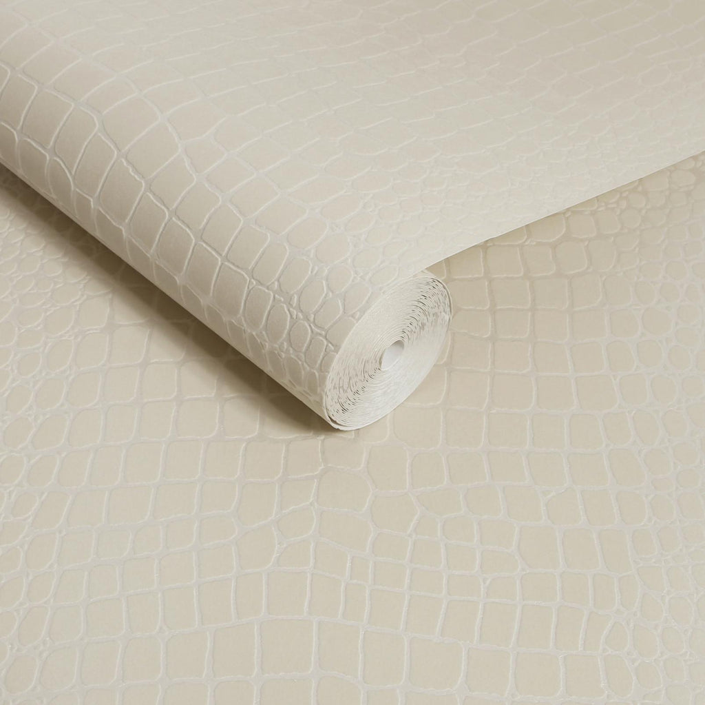 Crocodile Blanc Wallpaper