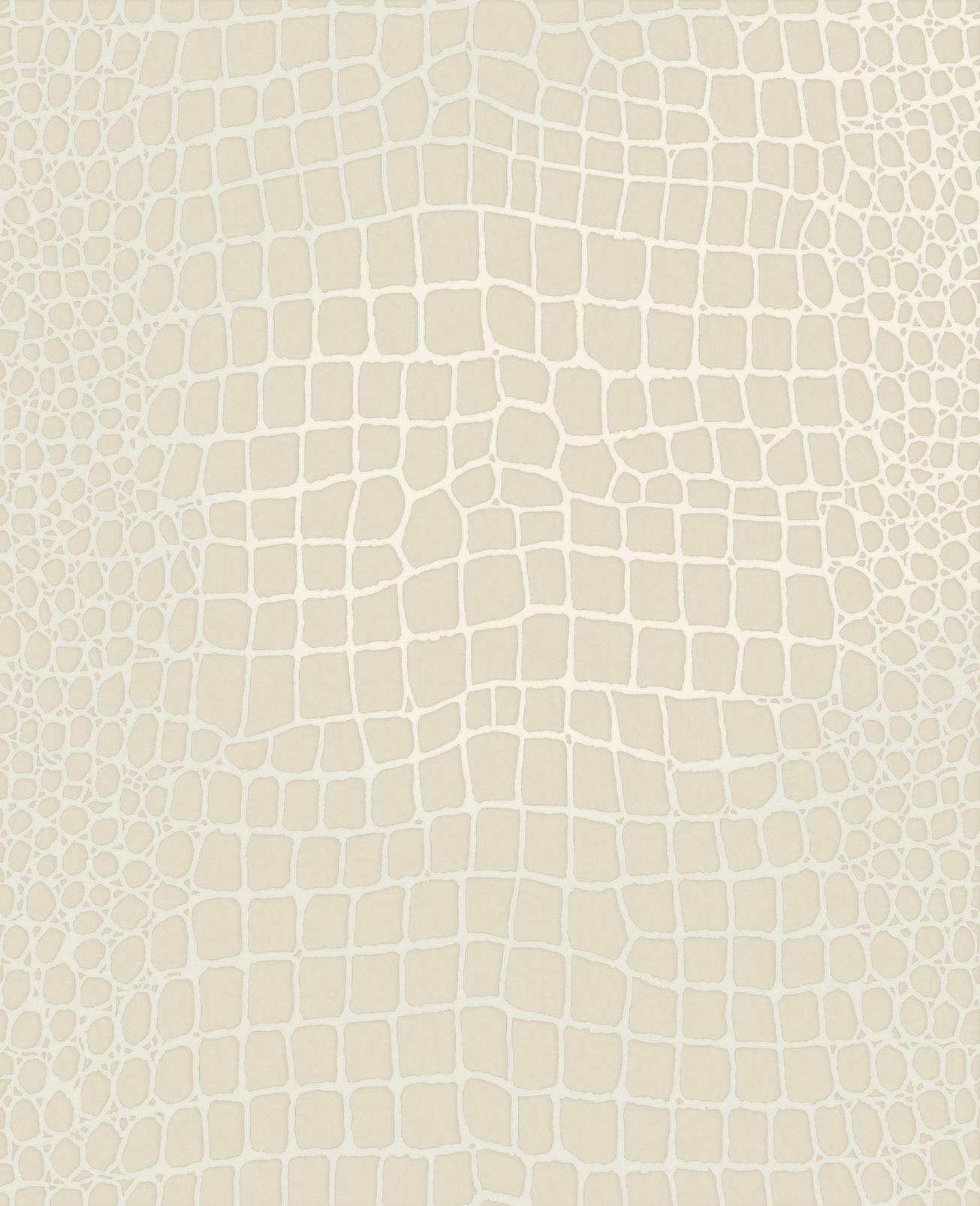 Crocodile Blanc Wallpaper