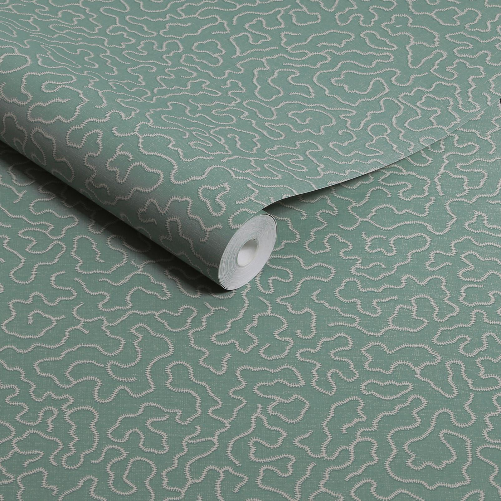 Watery Lane Mist Wallpaper