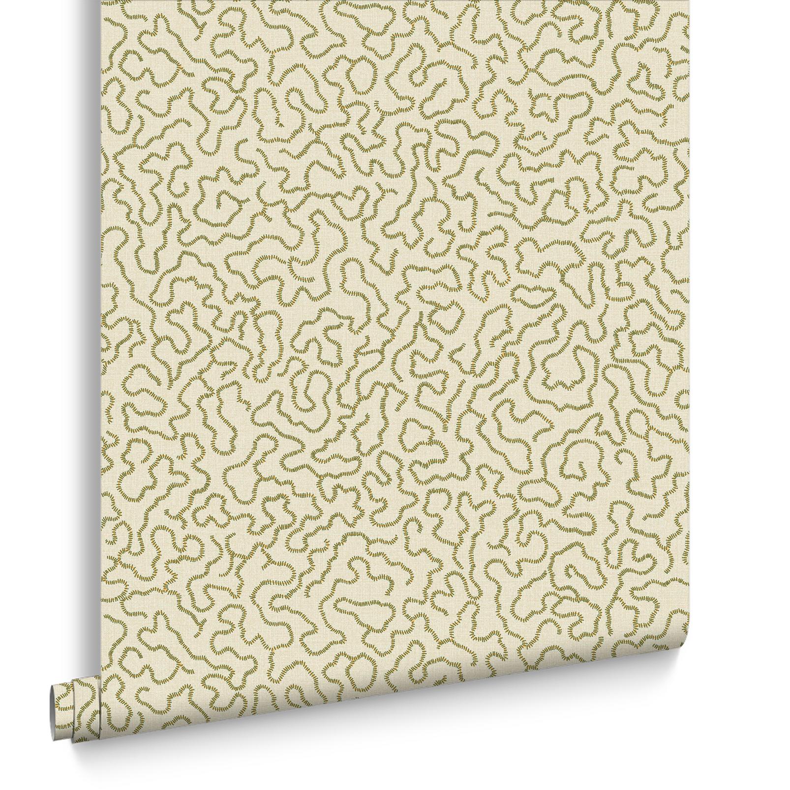 Watery Lane Linen Wallpaper