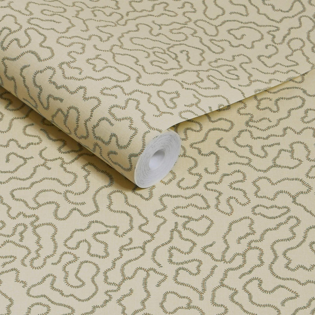 Watery Lane Linen Wallpaper