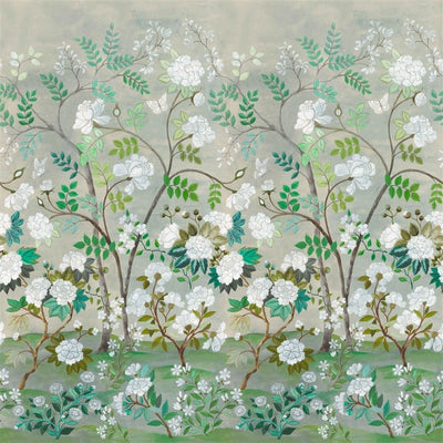 Fleur Orientale Celadon (Scenes & Murals III)