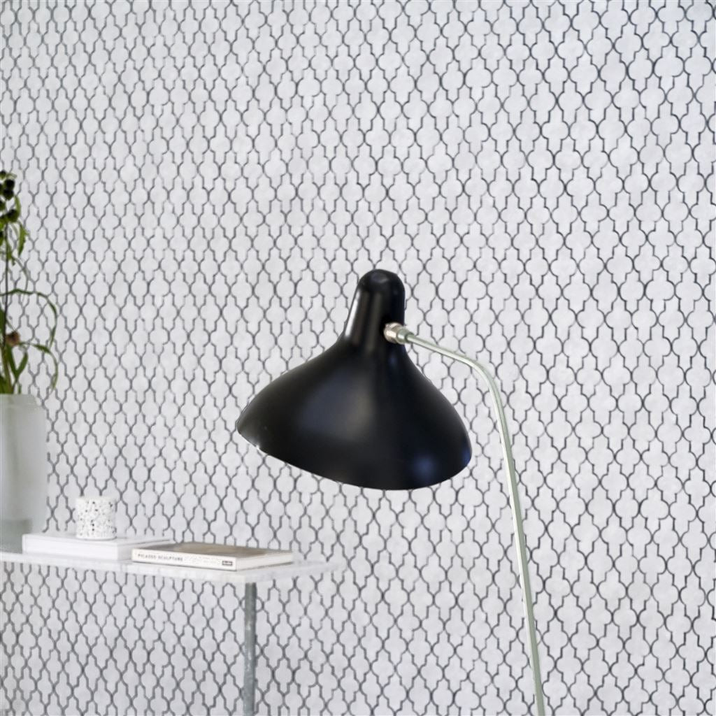 Pergola Trellis Graphite (Porcelaine De Chine)