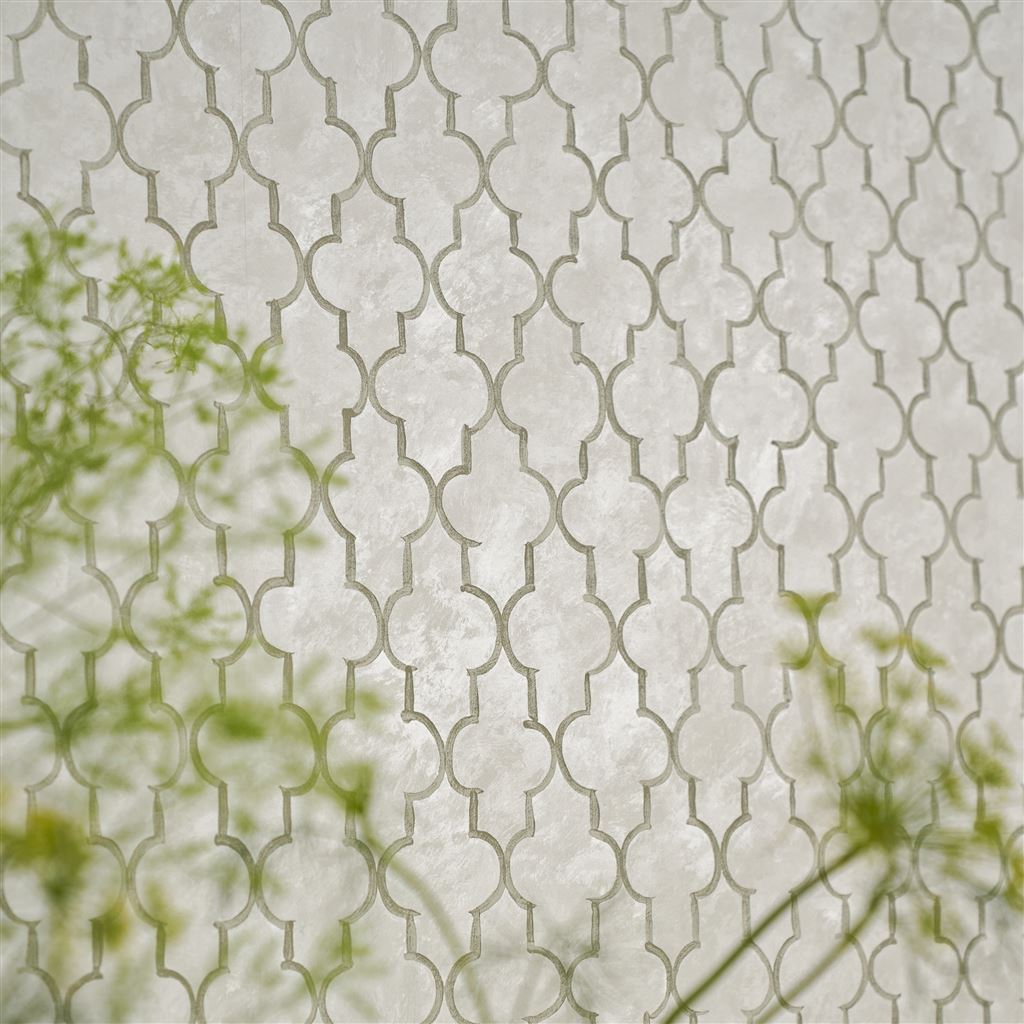 Pergola Trellis Graphite (Porcelaine De Chine)