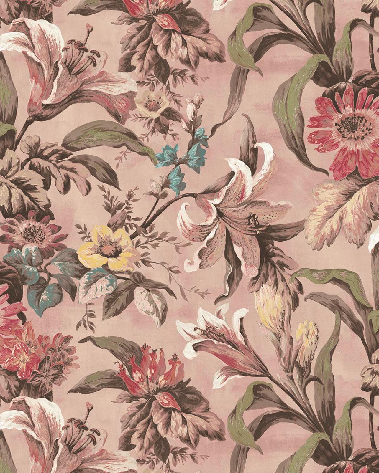 Lys Whispering Rose Bespoke Mural
