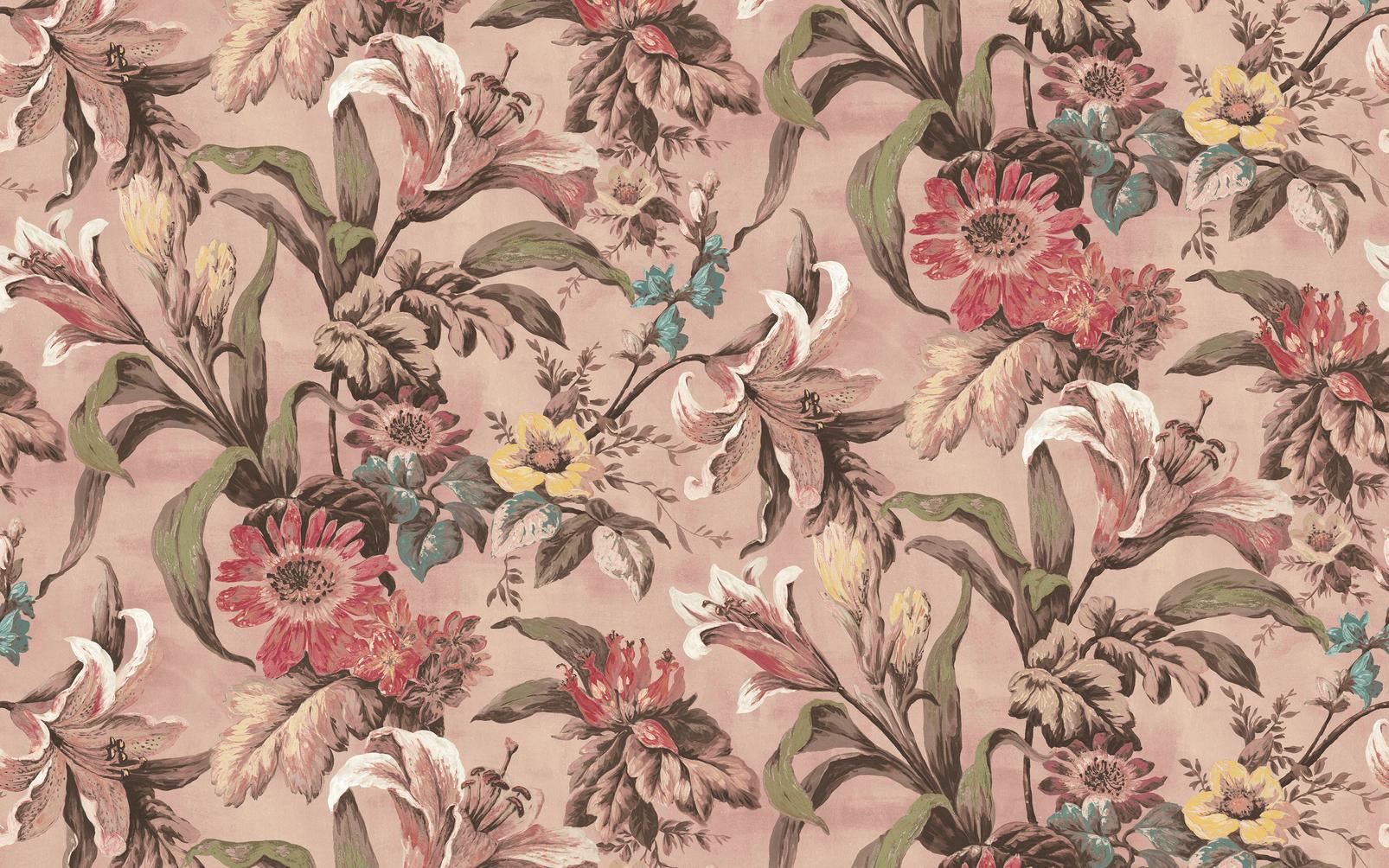 Lys Whispering Rose Bespoke Mural