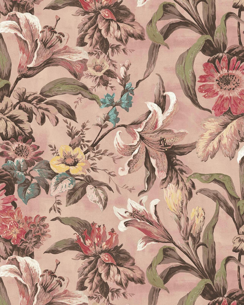 Lys Whispering Rose Bespoke Mural
